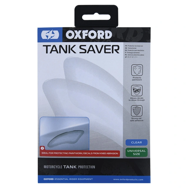 Oxford Tank Saver - Clear Knebeskyttelse fra Oxford 
