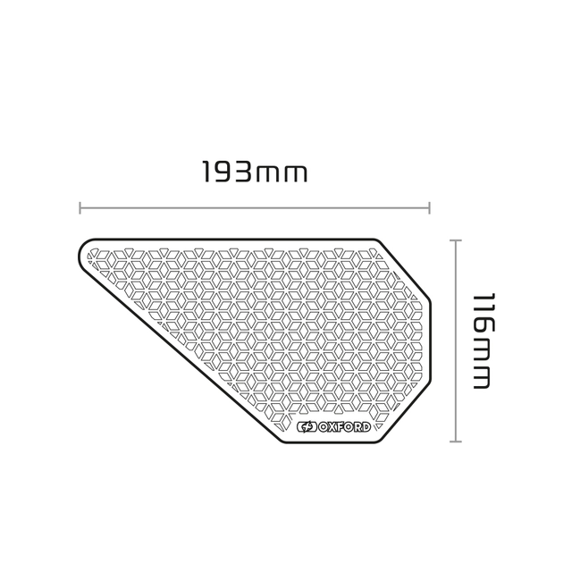Oxford Gripper Adv Tank Grips Tank Grips ftra Oxford 