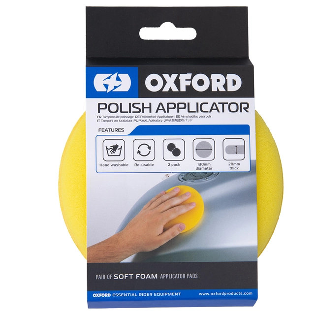 Oxford Polish Applicator Pads Twin Pack Supermyke skumputer 