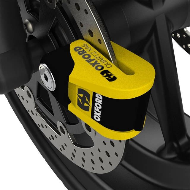 Oxford Quartz XA6 Disc Lock Yellow/Black Quartz XA6 Disc Lock Yellow/Black 