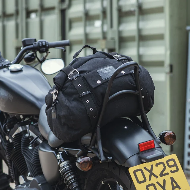 Oxford Heritage Roll Bag Black 30L Vintage- Rollbag fra Oxford 