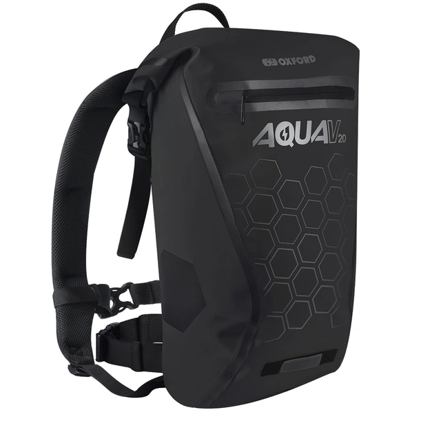 Oxford Aqua V 20 Backpack Black Topp ryggsekk perfekt til pendling 