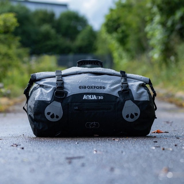 Oxford Aqua T-30 Roll Bag Grey/Black Topp 30L Rollbag 