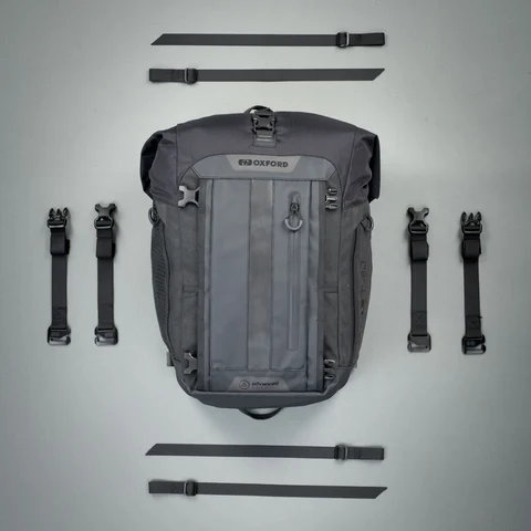 Oxford Atlas T-20 Advanced Tourpack Blk Topp bagsjeløsning fra Oxford 20L