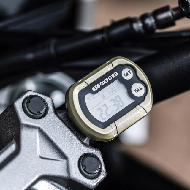 Oxford DigiClock Værbestandig Digitalklokke 