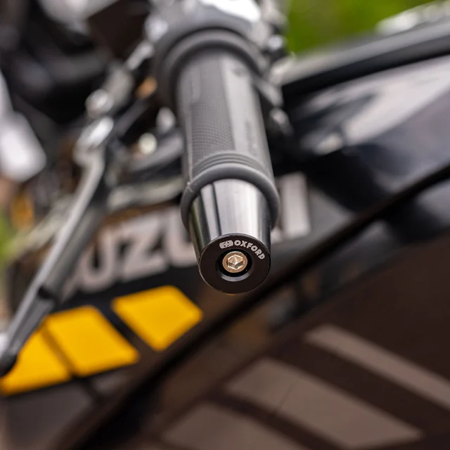 Oxford BarEnds 3 - Black Styreende med vekt 