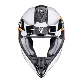 Scorpion VX-16 EVO AIR Svart/Oransj LIGNES Svart/Oransj