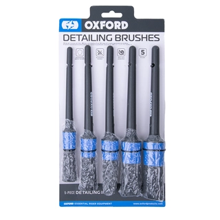 Oxford Detailing Brushes Set of 5 Sett med 5 detaljbørster
