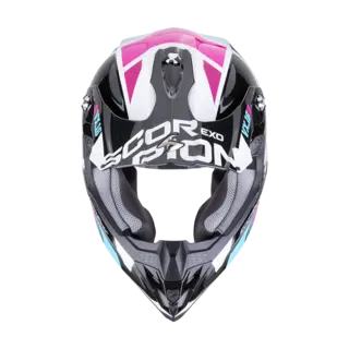 Scorpion VX-16 EVO Svart/Blå/Rosa ANALOG Svart/Blå/Rosa