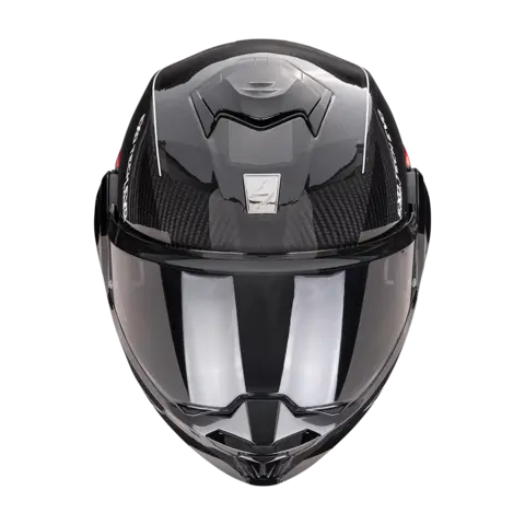 Scorpion EXO-TECH EVO CARBON Rød CARBON CAD Svart/Rød