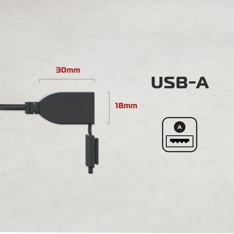 Oxford USB TYPE A 3.0 AMP CHARGING KIT Ladesystem med USB-A