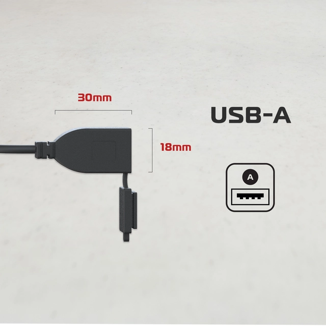 Oxford USB TYPE A 3.0 AMP CHARGING KIT Ladesystem med USB-A 