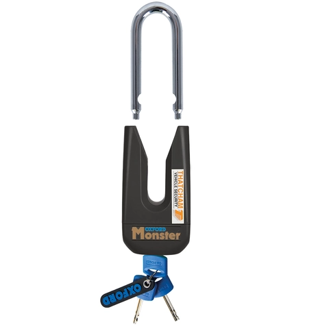 Oxford Monster Disc lock Black Monster Disc lock Black