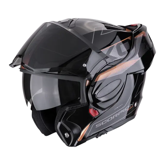 Scorpion EXO-TECH EVO Svart/Kobber TRAVELLER Sort/Kobber 
