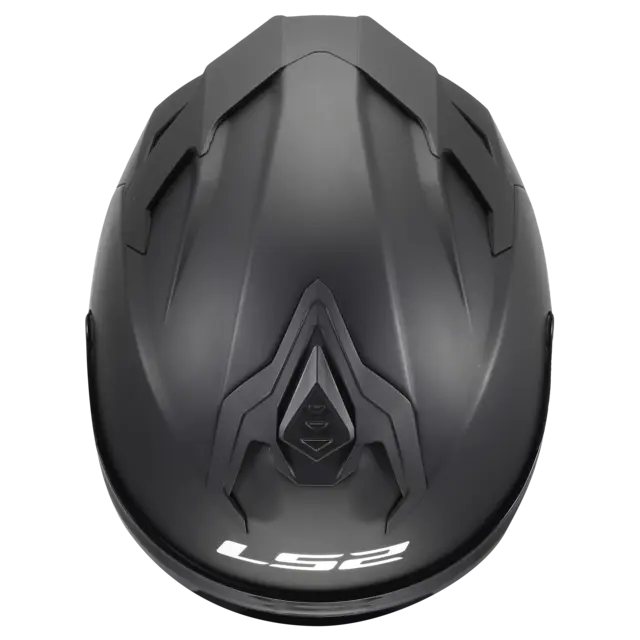 LS2 MC-Hjelm FF817 Challenger II Matt Svart 
