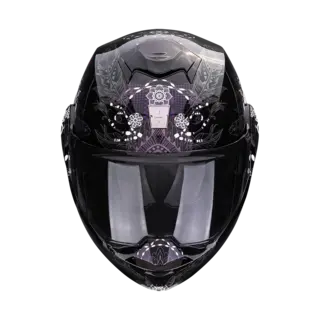 Scorpion EXO-TECH EVO DREAM Svart Flip-Back Åpningshjelm fra Scorpion