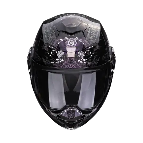 Scorpion EXO-TECH EVO DREAM Svart Flip-Back Åpningshjelm fra Scorpion