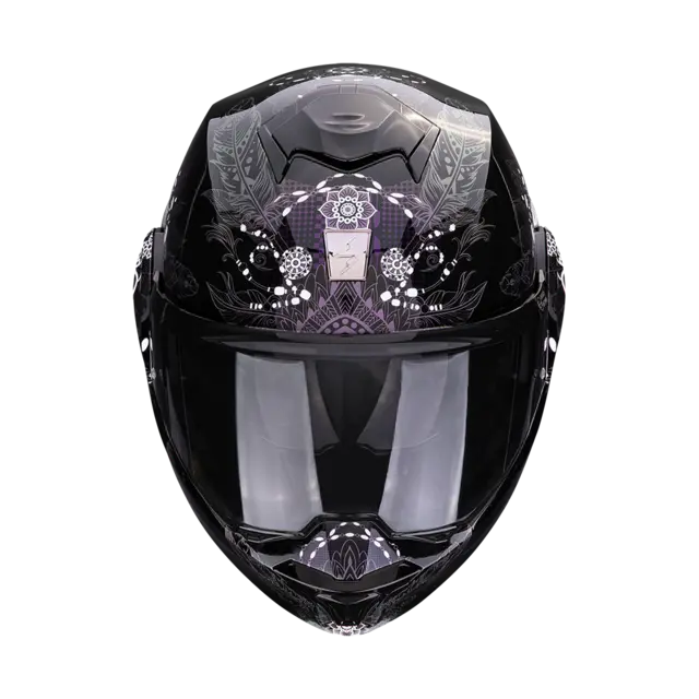 Scorpion EXO-TECH EVO DREAM Svart Flip-Back Åpningshjelm fra Scorpion 