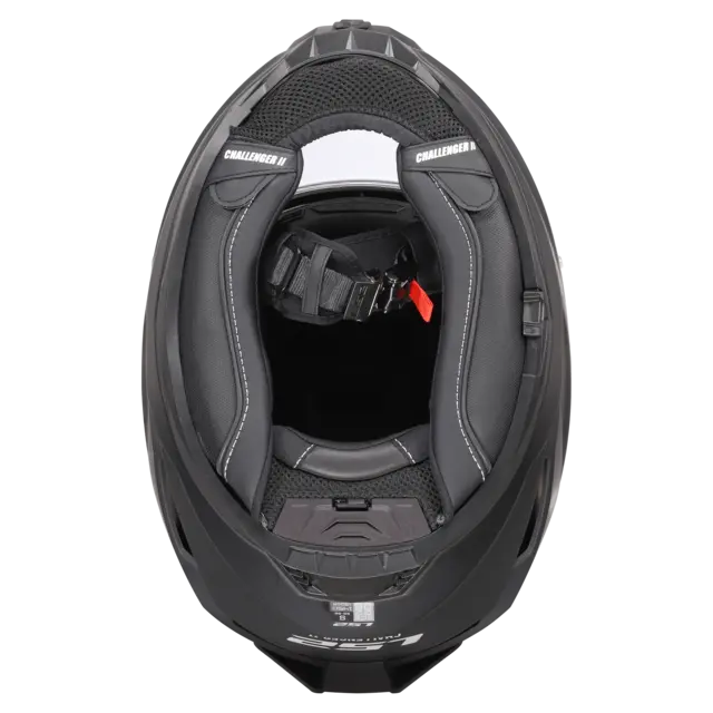 LS2 MC-Hjelm FF817 Challenger II Matt Svart 