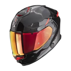 Scorpion EXO-GT SP AIR ASPHALT Svart/Sølv/Rød