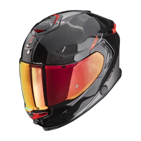 Scorpion EXO-GT SP AIR ASPHALT Svart/Sølv/Rød