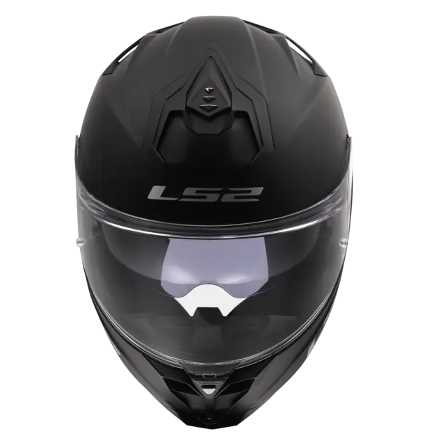 LS2 MC-Hjelm FF817 Challenger II Matt Svart 