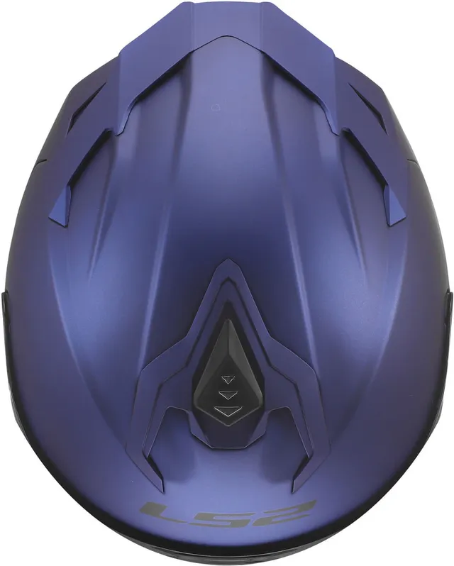 LS2 MC-Hjelm FF817 Challenger II Navy Blå 