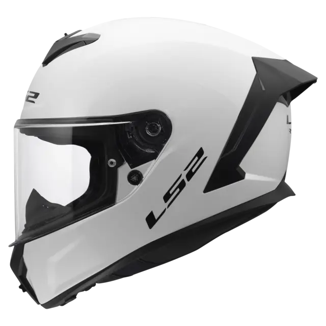 LS2 MC-Hjelm FF820 Rapid III Gloss Hvit 2XL 
