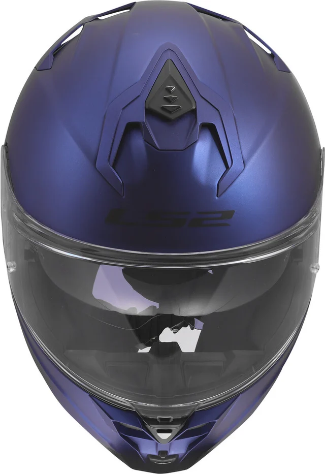 LS2 MC-Hjelm FF817 Challenger II Navy Blå 