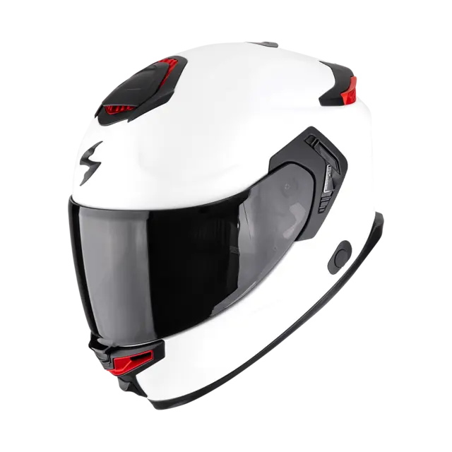 Scorpion EXO-GT SP AIR Hvit Matt/Rød 