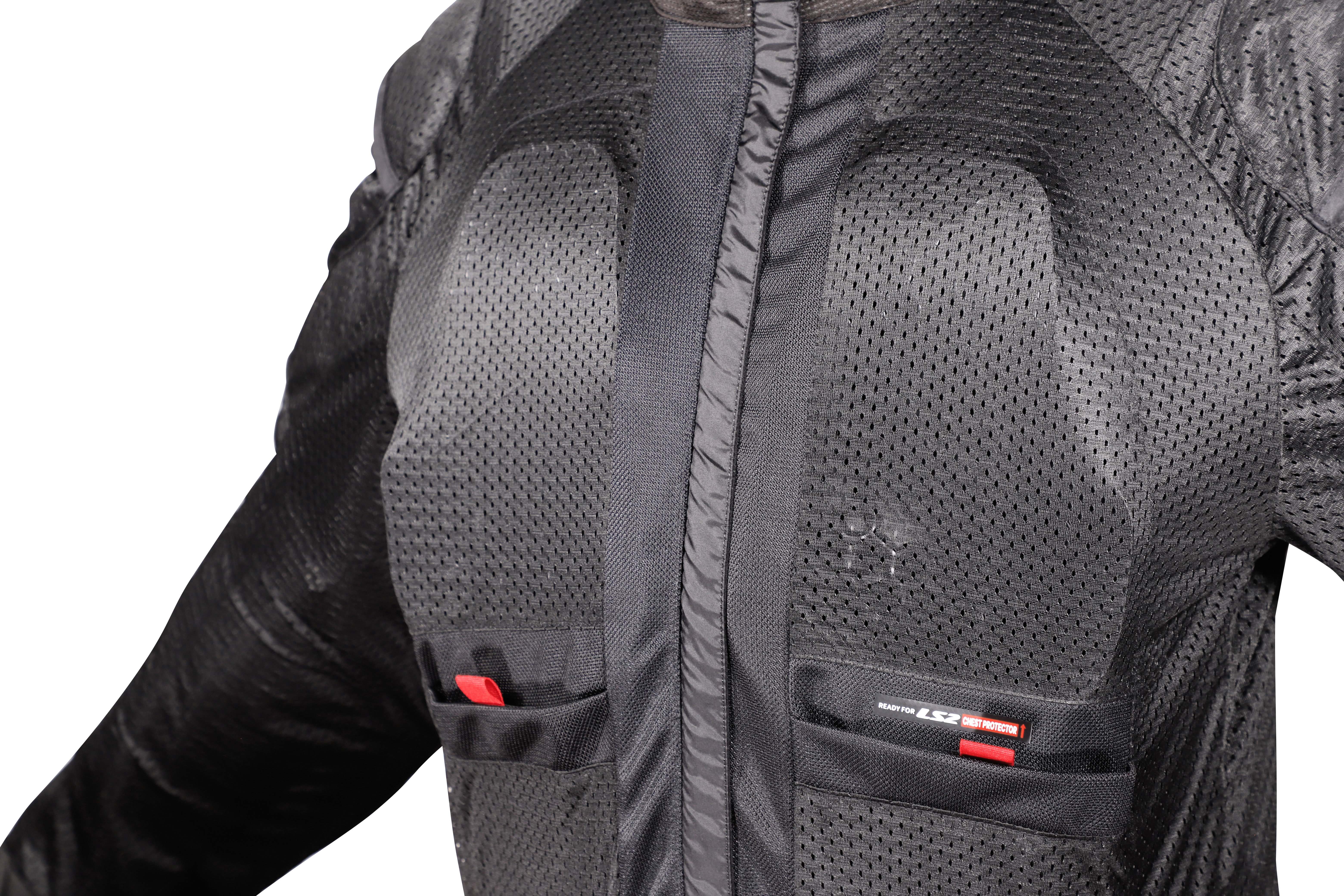 LS2 MC-Jakke Bolton AIr Svart 54/XL 