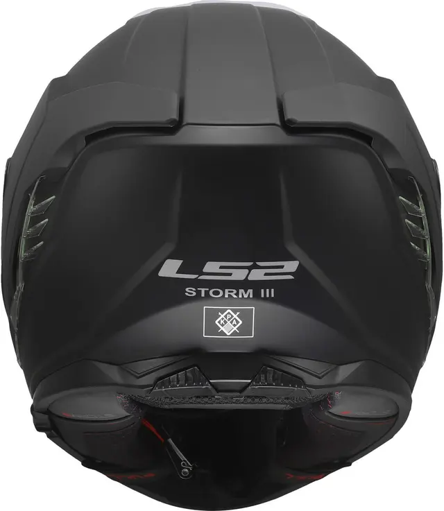 LS2 MC-Hjelm FF818 Storm III Matt Svart 