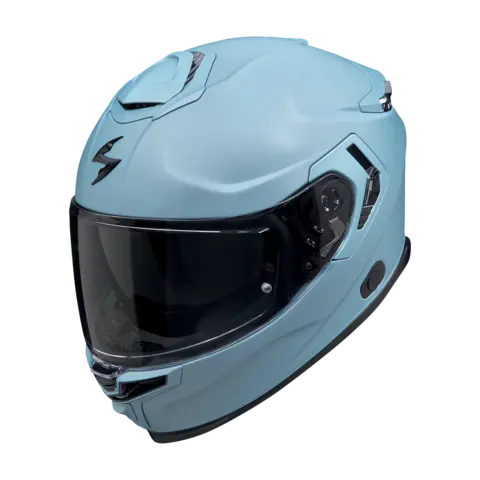 Scorpion EXO-GT SP AIR Matt Blå En enorm Allround-Hjelm fra Scorpion