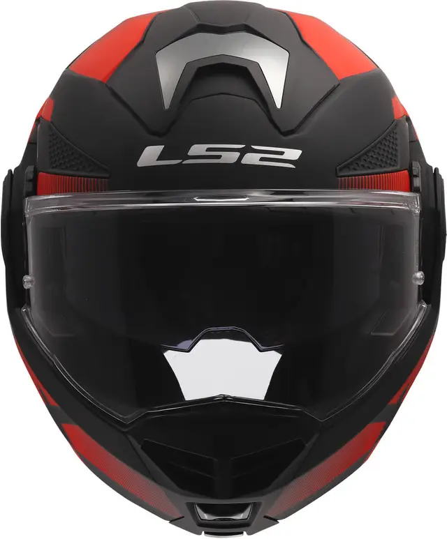 LS2 ÅpningsHjelm FF901 Advant X Nova Matt Svart/Rød 