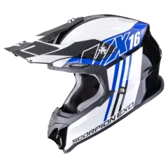 Scorpion VX-16 EVO AIR Svart/Blå LIGNES Svart/Blå