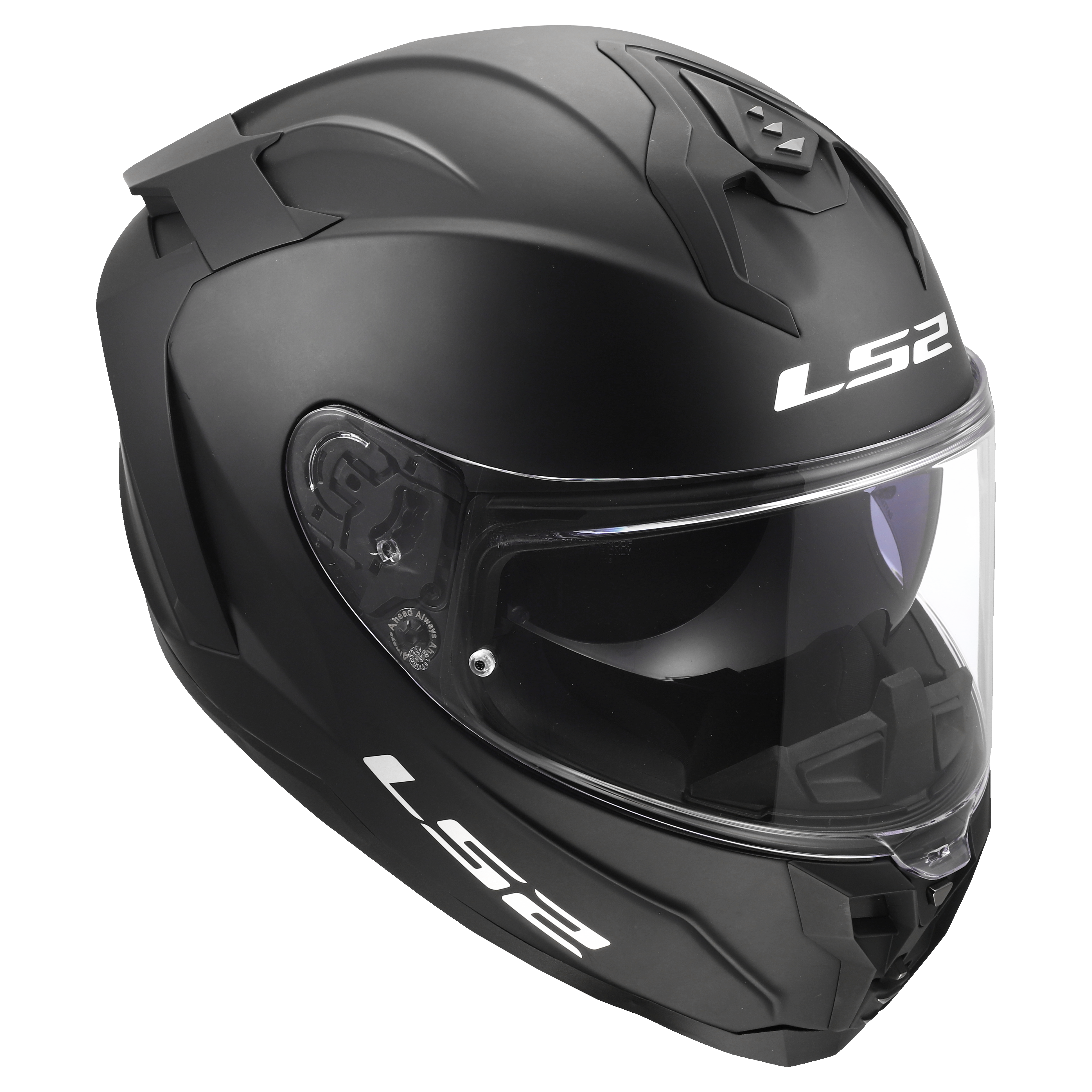 LS2 MC-Hjelm FF817 Challenger II Matt Svart 