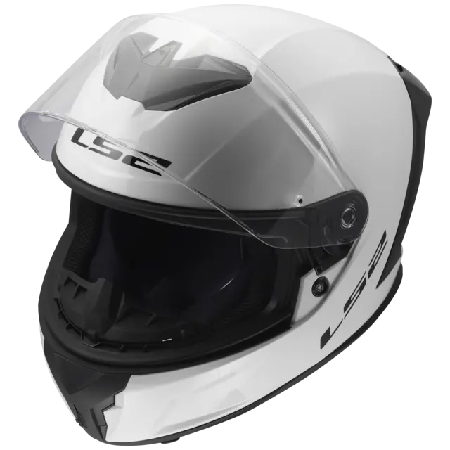 LS2 MC-Hjelm FF820 Rapid III Gloss Hvit 2XL 