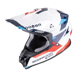 Scorpion VX-16 EVO AIR  Rød/Blå ROD Hvit/Rød/Blå