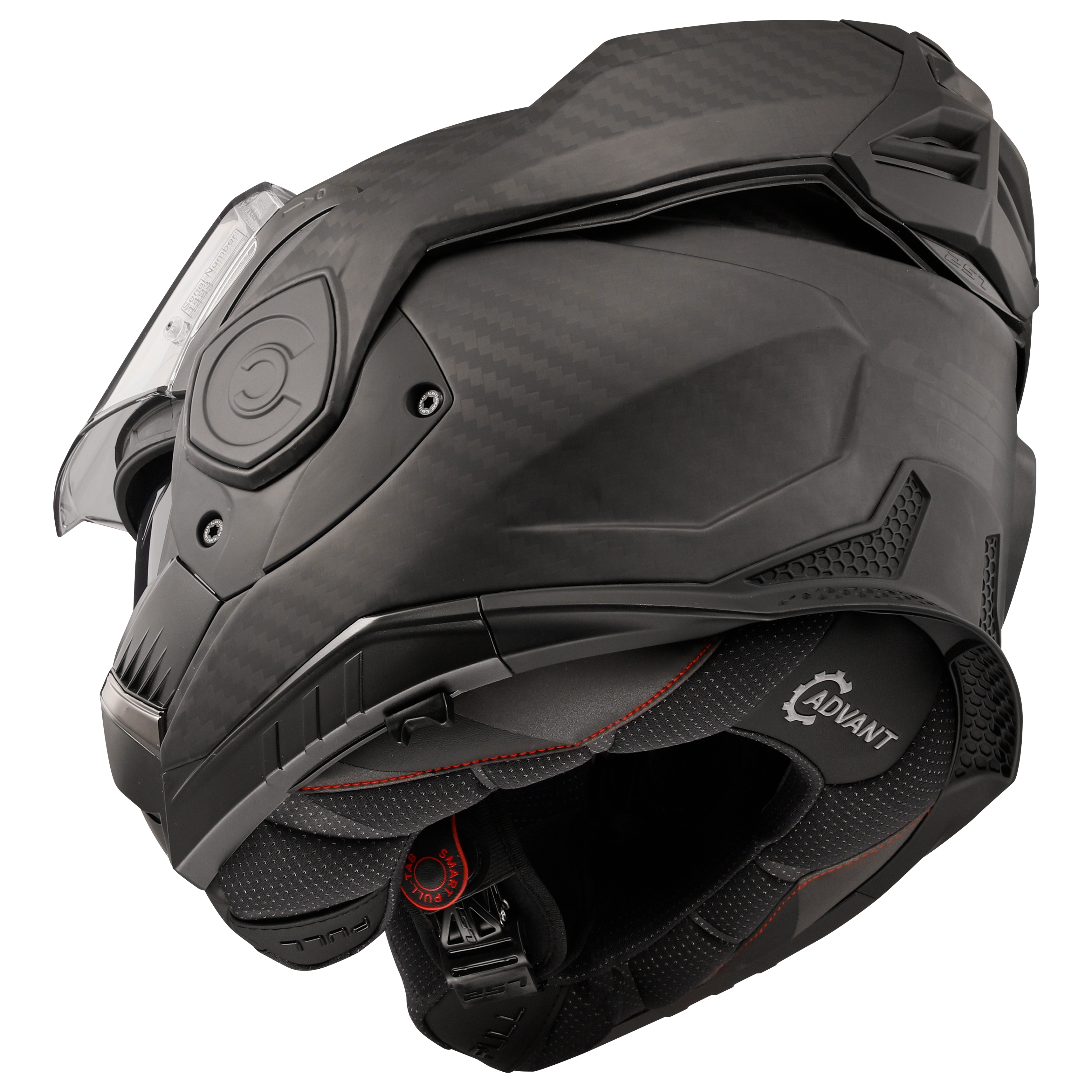 LS2 ÅpningsHjelm FF901 Advant X Matt Carbon 