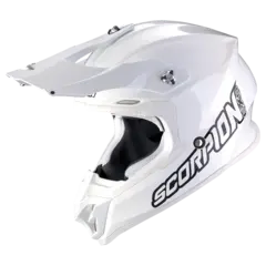 Scorpion VX-16 EVO AIR Hvit En helt topp Off-Road hjelm fra Scorpion