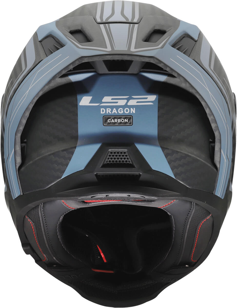 LS2 MC-Hjelm FF807 Dragon Subic Blå/Petrol 