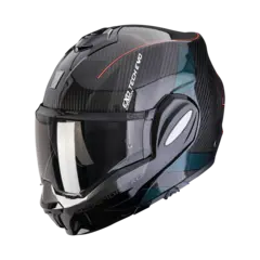 Scorpion EXO-TECH EVO CARBON Grønn CARBON CAD Svart/Grønn