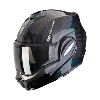 Scorpion EXO-TECH EVO CARBON Grønn CARBON CAD Svart/Grønn