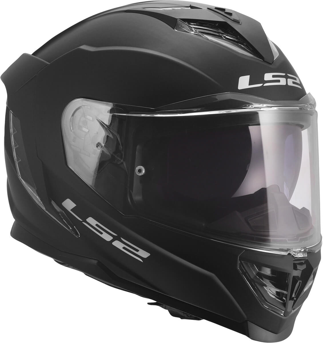 LS2 MC-Hjelm FF818 Storm III Matt Svart 