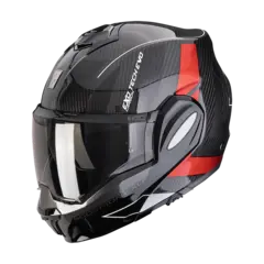 Scorpion EXO-TECH EVO CARBON Rød CARBON CAD Svart/Rød