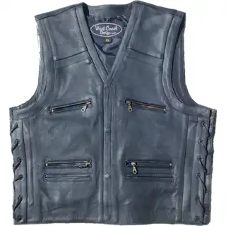 SKINNVEST SHELTER M/SNØRING Kjempe skinnvest med god plass til armer