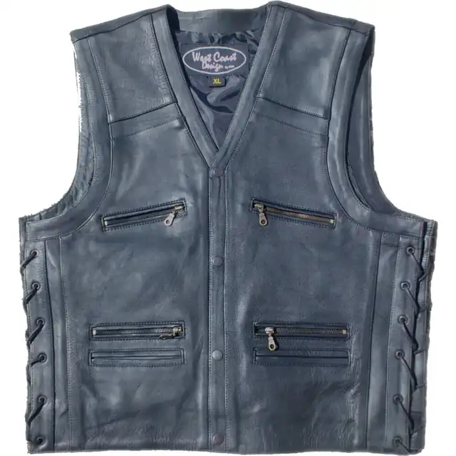 SKINNVEST SHELTER M/SNØRING Kjempe skinnvest med god plass til armer 