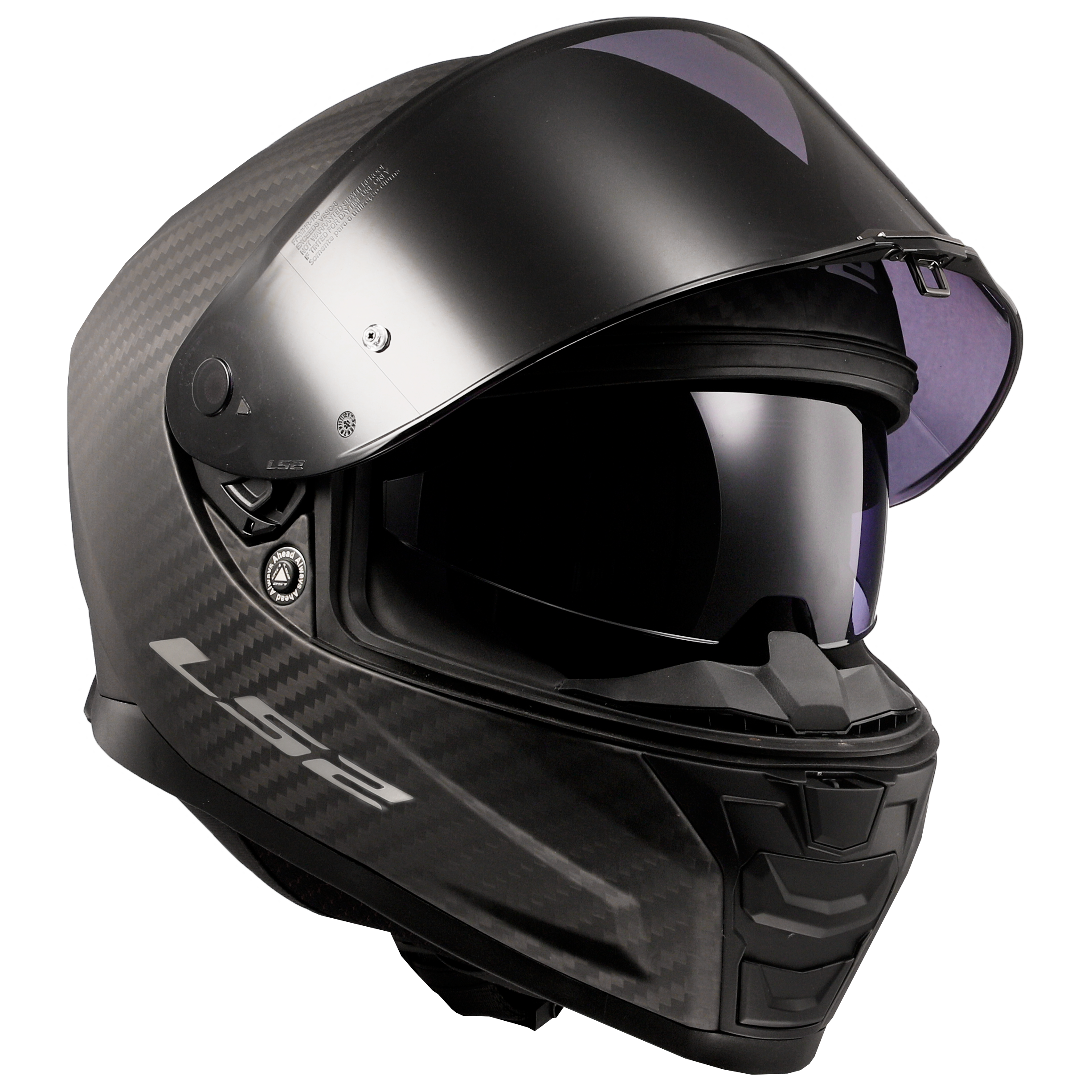 LS2 MC-Hjelm FF811 Vector 2 Matt Carbon S 