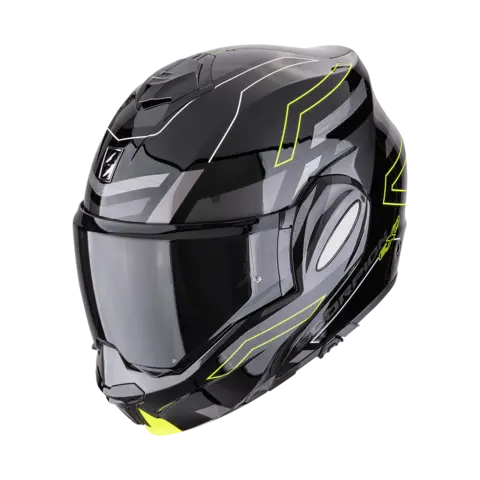 Scorpion EXO-TECH EVO Svart/Gul CONQUER Svart/Gul