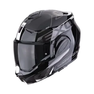 Scorpion EXO-TECH EVO Svart/Hvit TRAVELLER Svart/Hvit